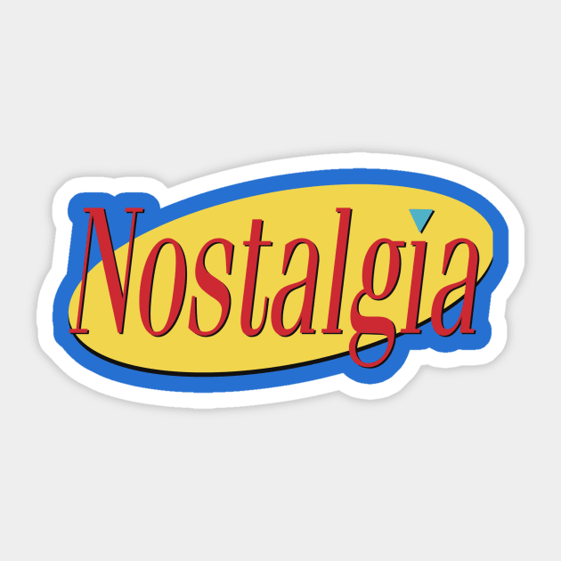Nostalgia Sticker by Zachterrelldraws